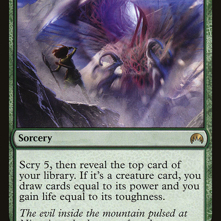 Nissa's Revelation (ORI-191) - Magic Origins Foil