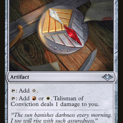 Talisman of Conviction (MH1-230) - Modern Horizons