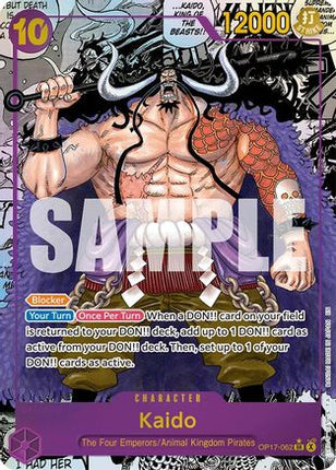 Kaido (062) (Manga) (OP17-062) - The World's Strongest Warriors Foil
