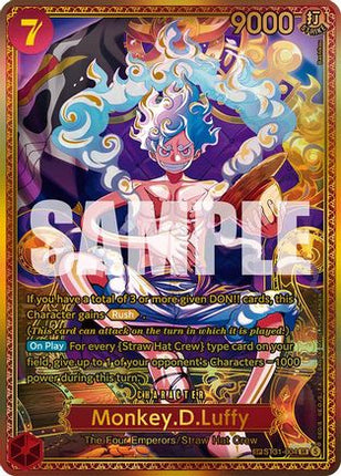 Monkey.D.Luffy (ST31-004) (SP) (ST31-004) - The World's Strongest Warriors Foil