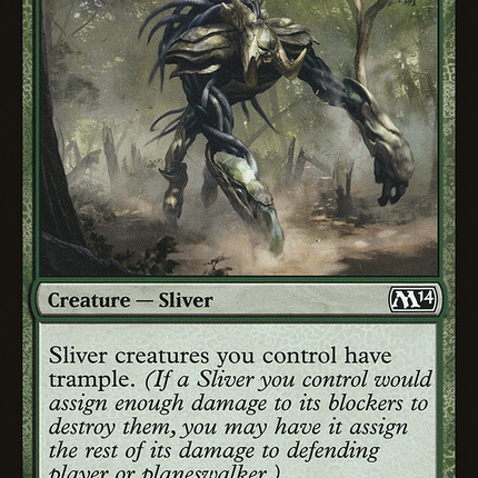Groundshaker Sliver (M14-177) - Magic 2014 Foil