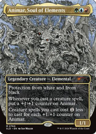 Animar, Soul of Elements (2760) (SLD-2760) - Secret Lair Drop Series Foil