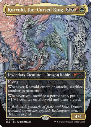 Korvold, Fae-Cursed King (2761) (SLD-2761) - Secret Lair Drop Series Foil