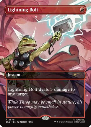 Lightning Bolt (2579) (SLD-2579) - Secret Lair Drop Series Foil