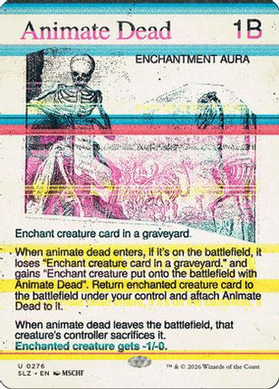 Animate Dead (0276) (SLZ-276) - Secret Lair x MSCHF: The Zeta Set
