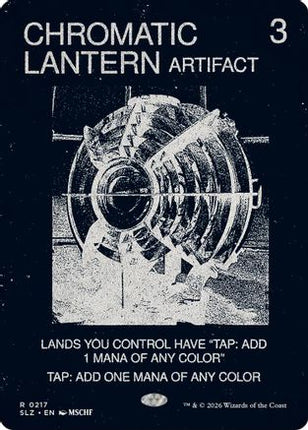 Chromatic Lantern (0217) (SLZ-217) - Secret Lair x MSCHF: The Zeta Set
