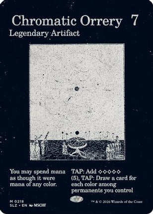 Chromatic Orrery (0218) (SLZ-218) - Secret Lair x MSCHF: The Zeta Set