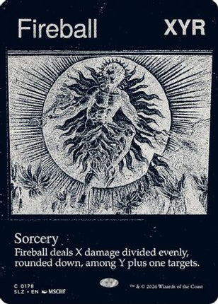 Fireball (0178) (SLZ-178) - Secret Lair x MSCHF: The Zeta Set