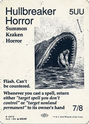 Hullbreaker Horror (0019) (SLZ-019) - Secret Lair x MSCHF: The Zeta Set