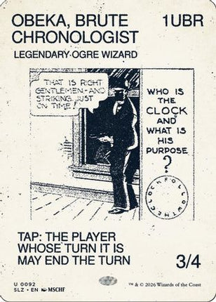 Obeka, Brute Chronologist (0092) (SLZ-092) - Secret Lair x MSCHF: The Zeta Set
