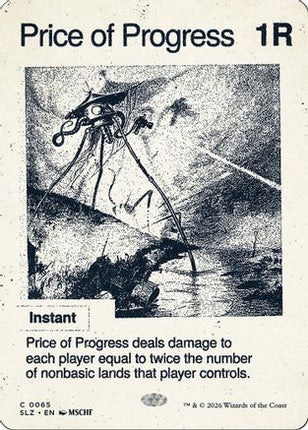 Price of Progress (0065) (SLZ-065) - Secret Lair x MSCHF: The Zeta Set