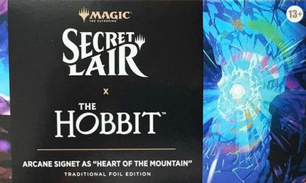 Secret Lair Drop: Secret Lair x The Hobbit - Arcane Signet As "Heat of the Mountain"  - Traditional Foil Edition