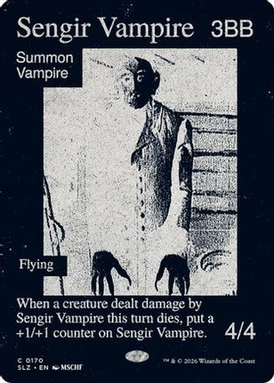 Sengir Vampire (0170) (SLZ-170) - Secret Lair x MSCHF: The Zeta Set