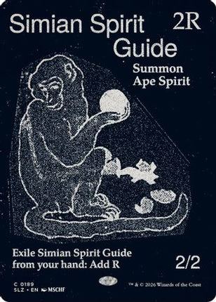 Simian Spirit Guide (0189) (SLZ-189) - Secret Lair x MSCHF: The Zeta Set