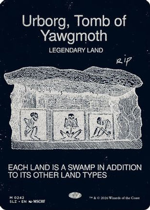 Urborg, Tomb of Yawgmoth (0242) (SLZ-242) - Secret Lair x MSCHF: The Zeta Set