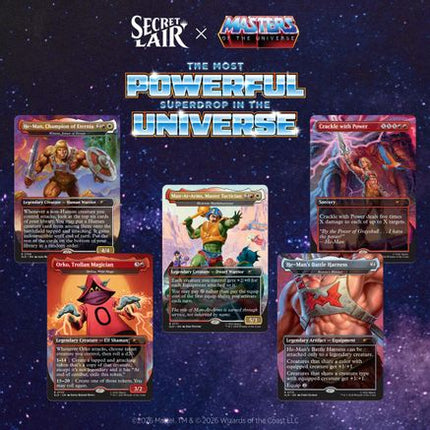 Secret Lair Drop: Secret Lair x Masters of the Universe: By the Power of Grayskull! - Non-Foil Edition