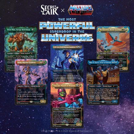 Secret Lair Drop: Secret Lair x Masters of the Universe: Allies and Enemies of Eternia - Non-Foil Edition