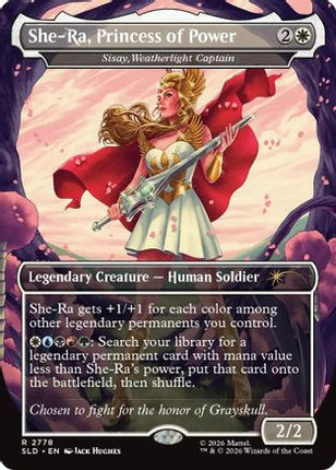 She-Ra, Princess of Power - Sisay, Weatherlight Captain (SLD-2778) - Secret Lair Drop Series