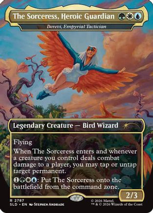 The Sorceress, Heroic Guardian - Derevi, Empyrial Tactician (SLD-2787) - Secret Lair Drop Series