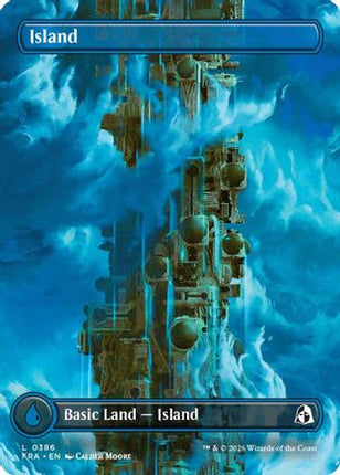 Island (Borderless) (0386) (FRA-386) - Reality Fracture Foil