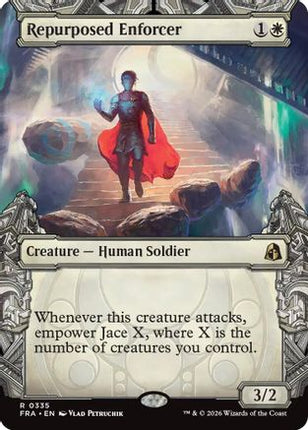 Repurposed Enforcer (Showcase) (FRA-335) - Reality Fracture Foil