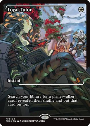 Loyal Tutor (Showcase) (FRA-404) - Reality Fracture Foil