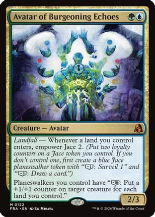 Avatar of Burgeoning Echoes (FRA-122) - Reality Fracture Foil