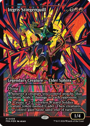 Ingris Stingerquill (Showcase) (0409) (FRA-409) - Reality Fracture Foil