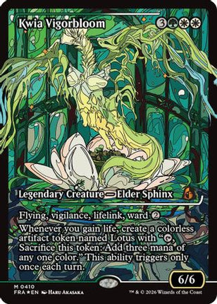 Kwia Vigorbloom (Showcase) (0410) (FRA-410) - Reality Fracture Foil