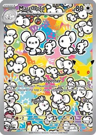 Maushold 146/128  - Holofoil ME 30th Celebration - Illustration Rare