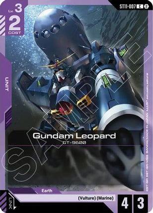 Gundam Leopard (ST11-007) - Starter Deck 11 Aquatic Assault