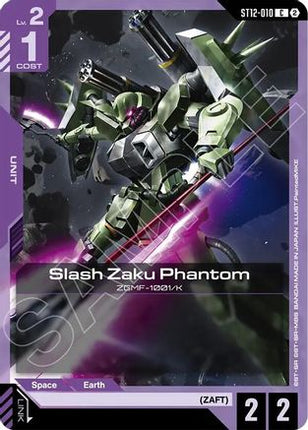 Slash Zaku Phantom (ST12-010) - Starter Deck 12 Raging Onslaught