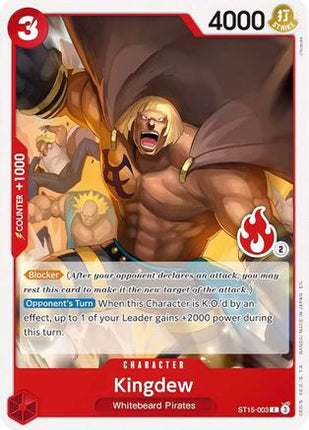 Kingdew (Ace Deck) (ST15-003) - Set Sail Deck Set
