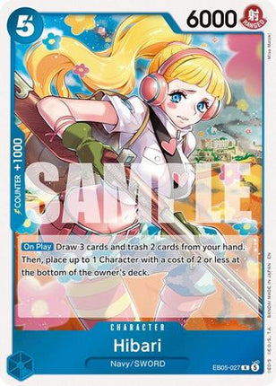 Hibari (EB05-027) - Extra Booster: One Piece Heroines Edition Vol. 2 Foil