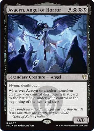 Avacyn, Angel of Horror (-007) - Commander: Reality Fracture