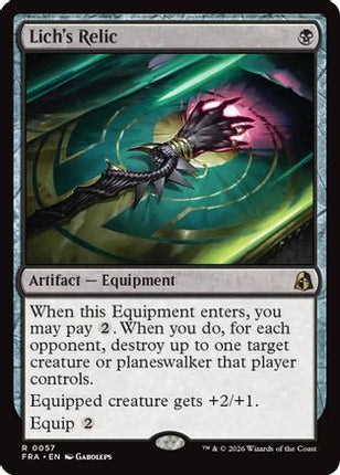 Lich's Relic (FRA-057) - Reality Fracture