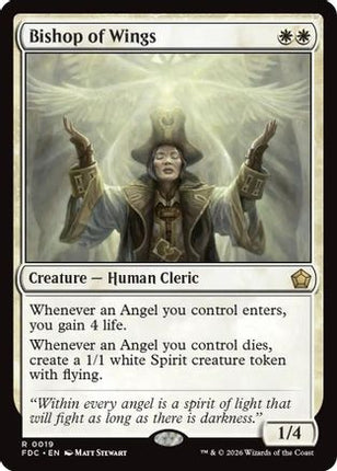 Bishop of Wings (FDC-019) - Commander: Foundations