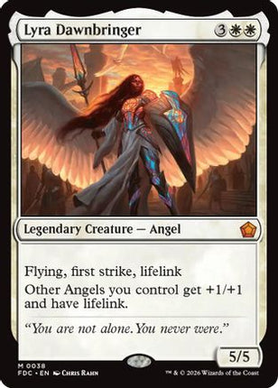Lyra Dawnbringer (FDC-038) - Commander: Foundations