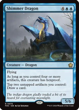 Shimmer Dragon (FDC-075) - Commander: Foundations