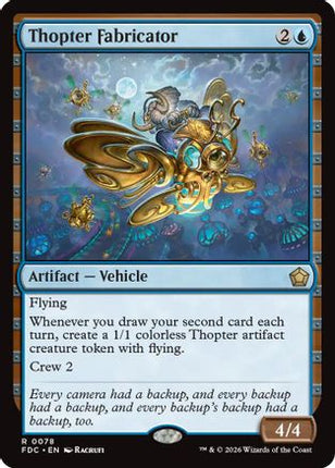 Thopter Fabricator (FDC-078) - Commander: Foundations