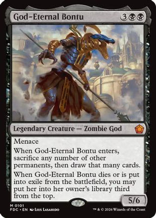 God-Eternal Bontu (FDC-101) - Commander: Foundations