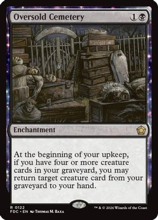 Oversold Cemetery (FDC-122) - Commander: Foundations