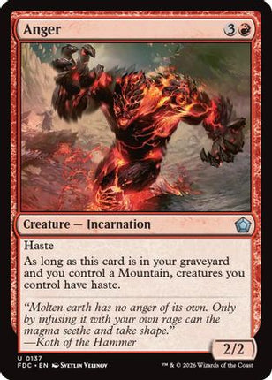 Anger (FDC-137) - Commander: Foundations