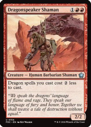 Dragonspeaker Shaman (FDC-154) - Commander: Foundations