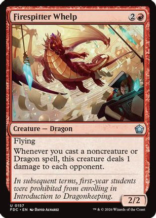 Firespitter Whelp (FDC-157) - Commander: Foundations