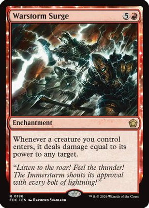 Warstorm Surge (FDC-186) - Commander: Foundations