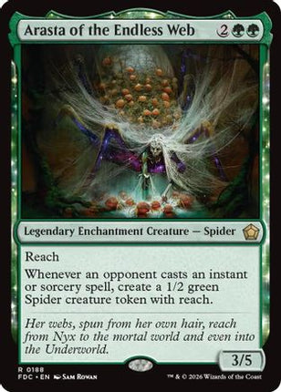 Arasta of the Endless Web (FDC-188) - Commander: Foundations