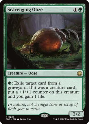 Scavenging Ooze (FDC-227) - Commander: Foundations
