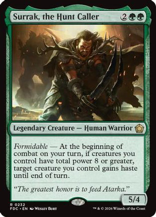 Surrak, the Hunt Caller (FDC-232) - Commander: Foundations