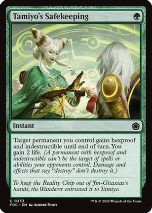Tamiyo's Safekeeping (FDC-233) - Commander: Foundations